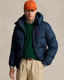 Polo Ralph Lauren Miesten Untuvatakki, THE GORHAM DOWN JACKET Tummansininen