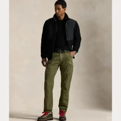 Polo Ralph Lauren miesten teddytakki Long Sleeve Full Zip, musta