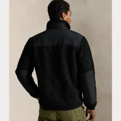 Polo Ralph Lauren miesten teddytakki Long Sleeve Full Zip, musta