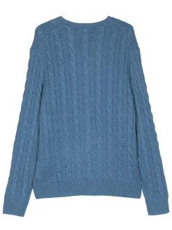 Polo Ralph Lauren miesten neule, LS DRIVE LONG SLEEVE PULLOVER Keskisininen