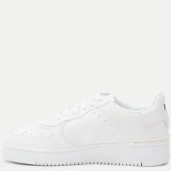 Polo Ralph Lauren Miesten Kengät, MASTERS CRT-SNEAKERS-LOW TOP LACE ALL WHITE Valkoinen