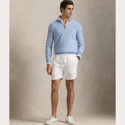 Polo Ralph Lauren miesten neule, POLO HALF ZIP Keskisininen