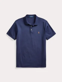 Polo Ralph Lauren miesten pikeepaita, POLO PIKEE CUSTOM SLIM Tummansininen