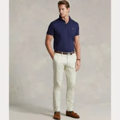 Polo Ralph Lauren miesten pikeepaita, POLO PIKEE CUSTOM SLIM Tummansininen