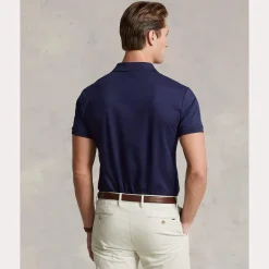 Polo Ralph Lauren miesten pikeepaita, POLO PIKEE CUSTOM SLIM Tummansininen