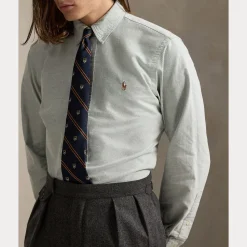 Polo Ralph Lauren miesten kauluspaita Long Sleeve Sport Shirt, vaaleanvihreä