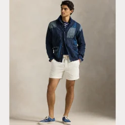 Polo Ralph Lauren miesten shortsit, POLO CORDUROY SHORTS Valkoinen