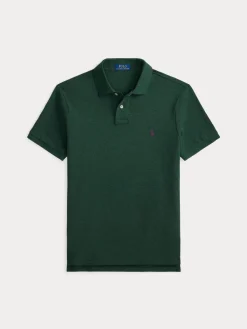 Polo Ralph Lauren miesten pikeepaita Polo Shirt Short Sleeve Knit, tummanvihreä