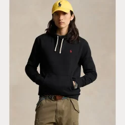 Polo Ralph Lauren miesten huppari Long Pull Over Hoodie, Musta