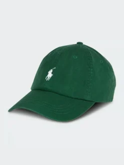 Polo Ralph Lauren miesten lippis, COTTON CHINO BALL CAP Vihreä