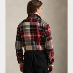 Polo Ralph Lauren miesten paita LONG SLEEVE SPORT SHIR, punainen ruutu