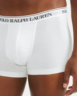 Polo Ralph Lauren Miesten Bokserit 3-Pack, CLASSIC 3-PACK TRUNK Valkoinen