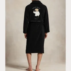 Polo Ralph Lauren miesten kylpytakki Polo Bear, musta