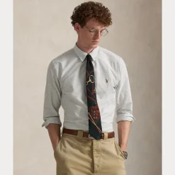 Polo Ralph Lauren miesten kauluspaita Long Sleeve Sport Shirt, vaaleanvihreä