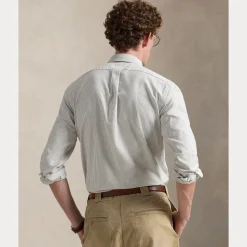 Polo Ralph Lauren miesten kauluspaita Long Sleeve Sport Shirt, vaaleanvihreä