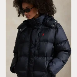 Polo Ralph Lauren naisten untuvatakki, CRLY JKT-INSULATED-COAT Tummansininen