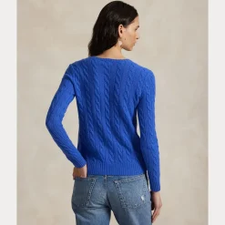 Polo Ralph Lauren naisten neulepusero, JULIANNA LS PULLOVER Keskisininen