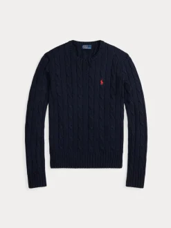 Polo Ralph Lauren naisten neule, JULIANNA LS PULLOVER Tummansininen