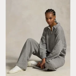 Polo Ralph Lauren naisten collegehousut Vaaleanharmaa Melee