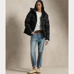 Polo Ralph Lauren naisten untuvatakki, CRLY JKT-INSULATED-COAT Musta