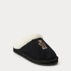 Polo Ralph Lauren naisten tossut KAYLGH SCF B-FLATS-SLIPPER, musta