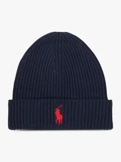 Polo Ralph Lauren pipo Fo Hat Cold Weather Hat, tummansininen