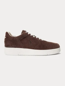 Polo Ralph Lauren tennarit, MASTERS CRT-SNEAKERS-LOW TOP LACE Kaakaonruskea