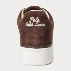 Polo Ralph Lauren tennarit, MASTERS CRT-SNEAKERS-LOW TOP LACE Kaakaonruskea
