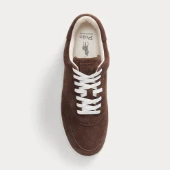 Polo Ralph Lauren tennarit, MASTERS CRT-SNEAKERS-LOW TOP LACE Kaakaonruskea