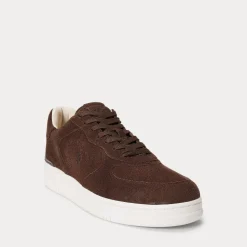 Polo Ralph Lauren tennarit, MASTERS CRT-SNEAKERS-LOW TOP LACE Kaakaonruskea