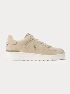 Polo Ralph Lauren tennarit, MASTERS CRT-SNEAKERS-LOW TOP LACE Vaalea Beige