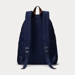 Polo Ralph Lauren Unisex reppy Polo bear Canvas Backbag, tummansininen