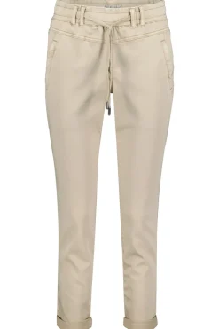 Red Button Naisten Housut, TESSY CRP JOG COLOUR Vaalea Beige