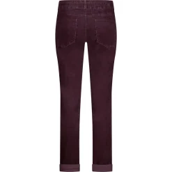 Red Button naisten housut, TESSY 10W CORD Viininpunainen