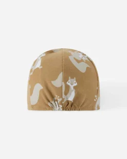 Reima lasten lippalakki, KÄÄNTÖHATTU KILPPARI Ruskea Kuosi