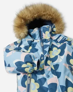 Reima lasten talvihaalari Kipinä, Vaalensininen kuosi