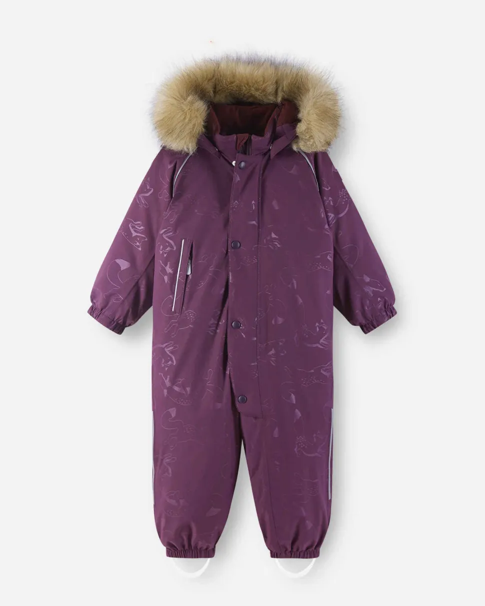 Reima lasten talvihaalari Aapua Reimatec, Viininpunainen