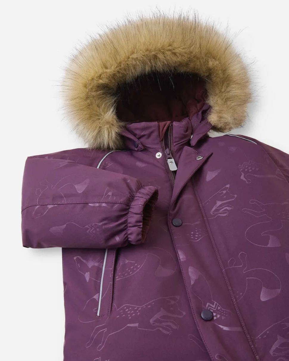 Reima lasten talvihaalari Aapua Reimatec, Viininpunainen