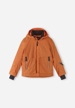 Reimatec lasten takki, TIRRO LASKETTELUTAKKI Oranssi Kuosi