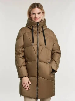 Reset Naisten Untuvatakki, NEW YORK UNTUVATAKKI Beige