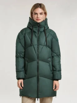 Reset Naisten Untuvatakki, NEW YORK UNTUVATAKKI Turkoosinsininen