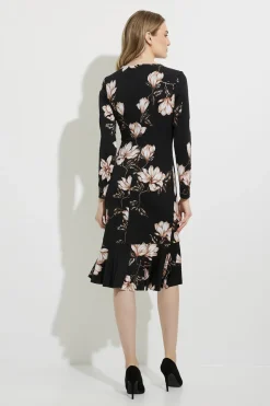 Ribkoff Naisten Juhlamekko JR KUKKAMEKKO LS Beige Kuosi