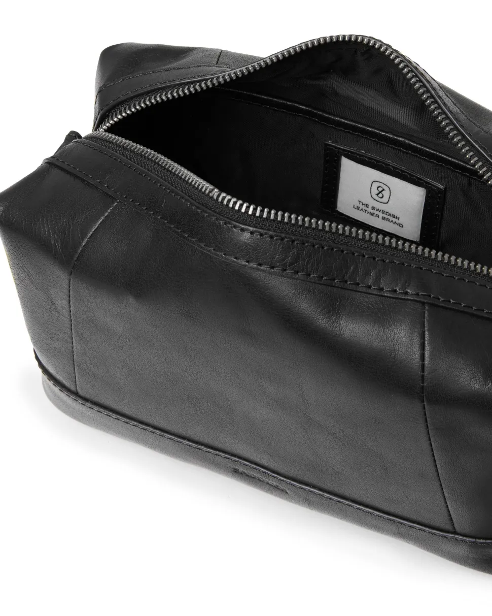 Saddler toilettilaukku Cay Toiletry Bag, MUSTA