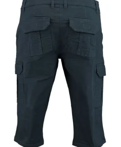 Salt miesten cargoshortsit, SALT STRECH TWILL CARGO CAPRI Tummansininen