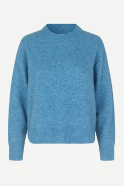 Samsoe and Samsoe Naisten Neule, Anour Vaaleansininen