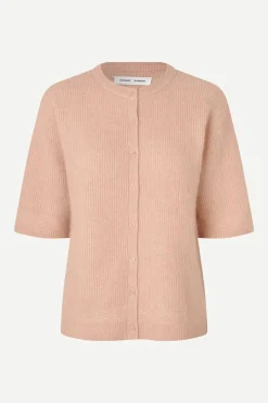 Samsoe and Samsoe naisten neuletakki, SAANOURA SS CARDIGAN 7355 Vaaleanpunainen