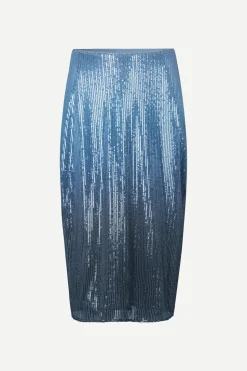 Samsoe and Samsoe naisten hame, AD-SAAGNETA SKIRT 15160 Vaaleansininen