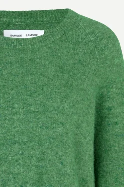 Samsoe and Samsoe, Naisten Neulepaita, Nor O-N Short Ruohonvihreä