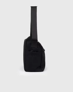 Sandqvist laukku, ICON MESSENGER BAG Musta