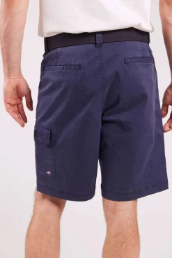 Sebago miesten shortsit, OUTWASHED POCKET SHORTS Tummansininen